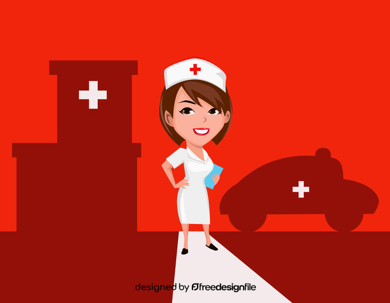 Cute Nurse vector