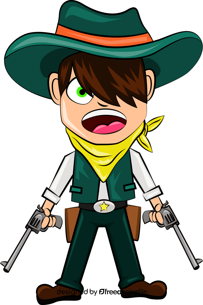 Cute Cowboy clipart