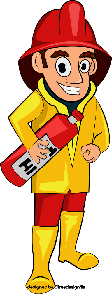 Firefighter clipart