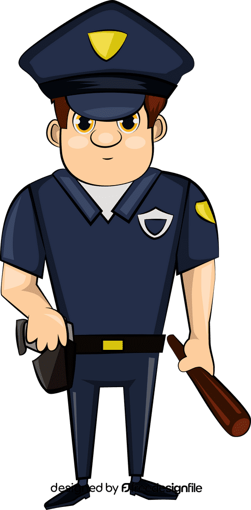 Cute Police clipart