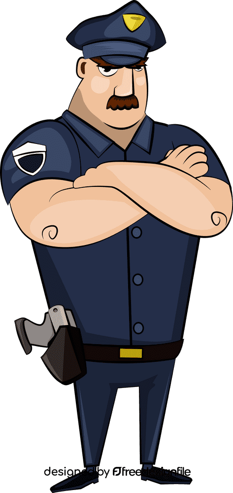 Funny Police clipart