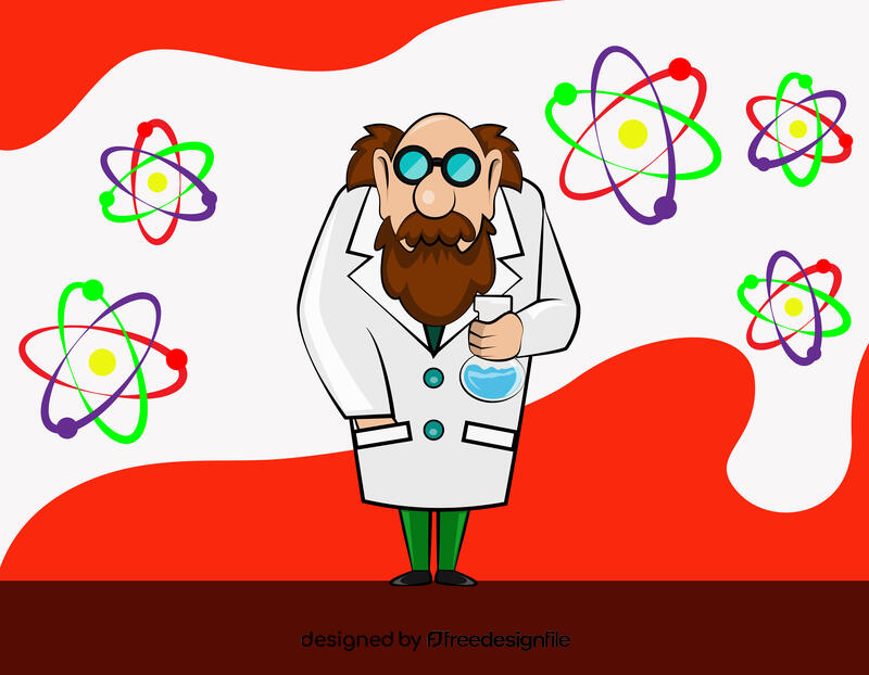 Scientist vector