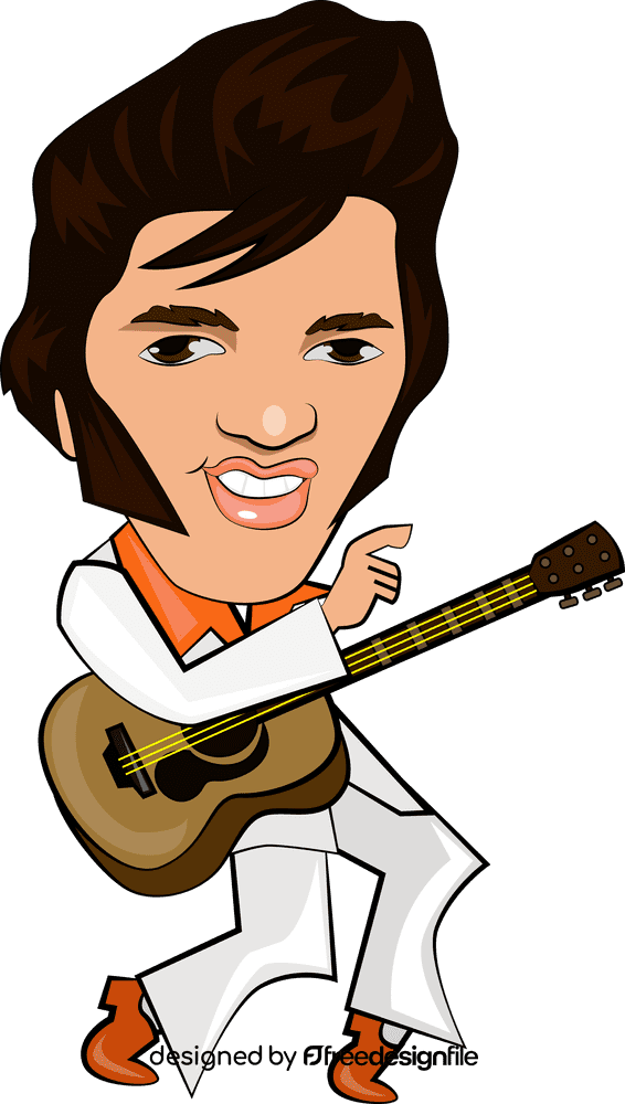 Elvis presley clipart