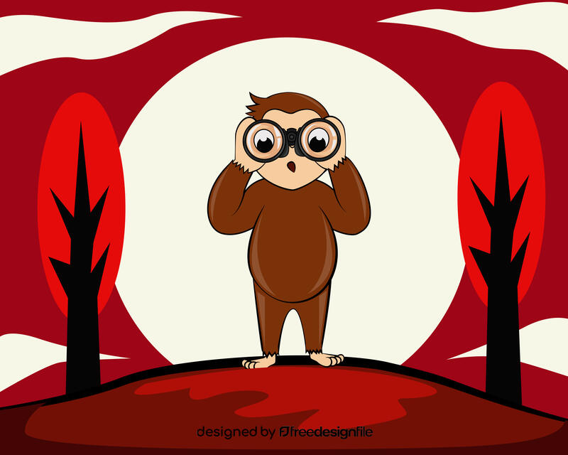 Curious George vector