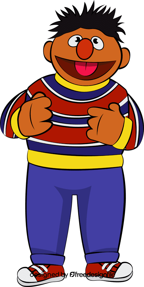 Ernie Sesame Street clipart