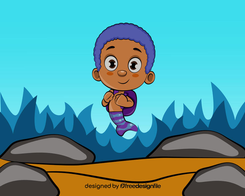 Goby Bubble Guppies vector