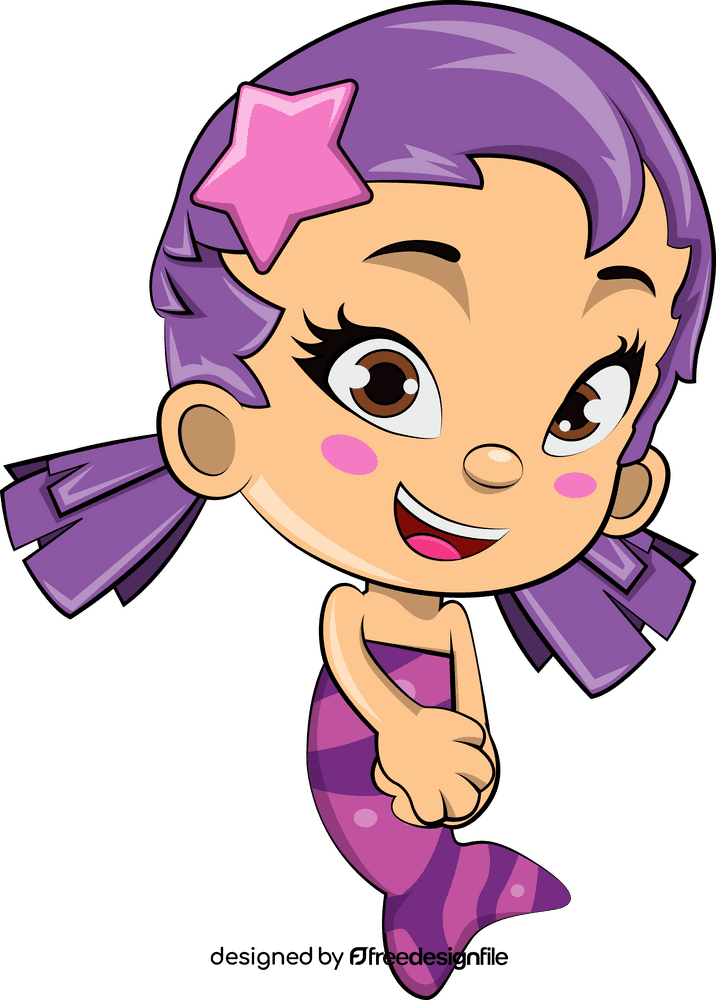 Oona Bubble Guppies clipart