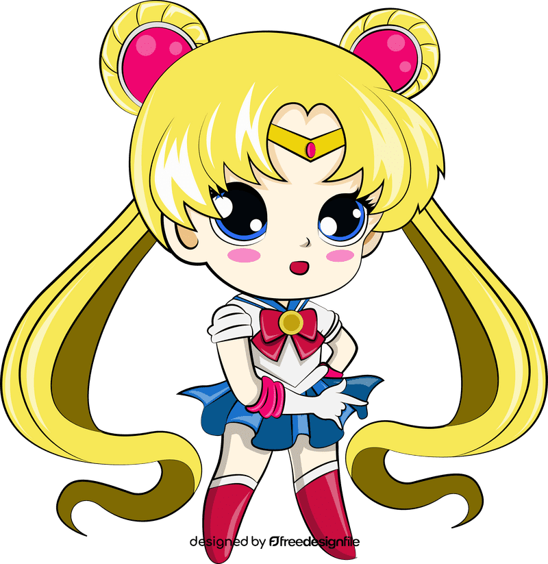 Cute Sailor Moon clipart