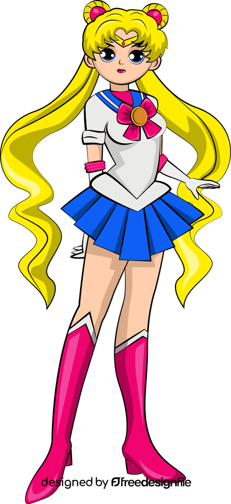 Funny Sailor Moon clipart