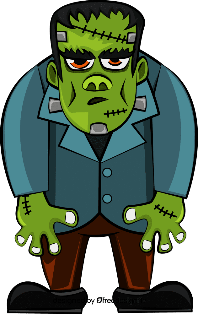 Funny Frankenstein clipart