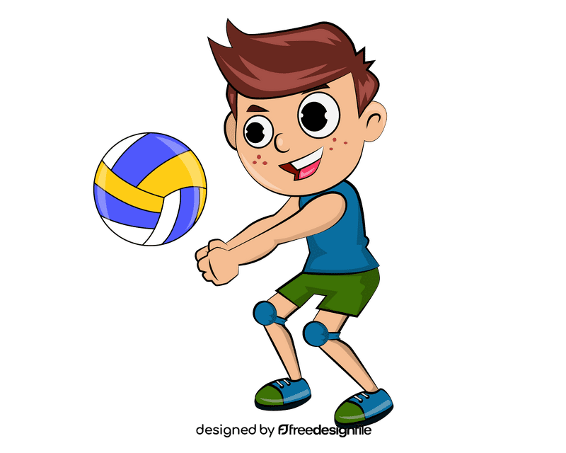 Volleyball Player clipart