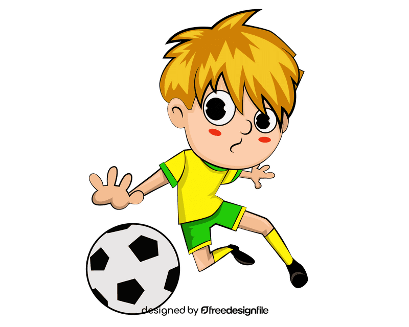 Soccer Player clipart