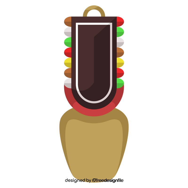 Swiss cowbell clipart