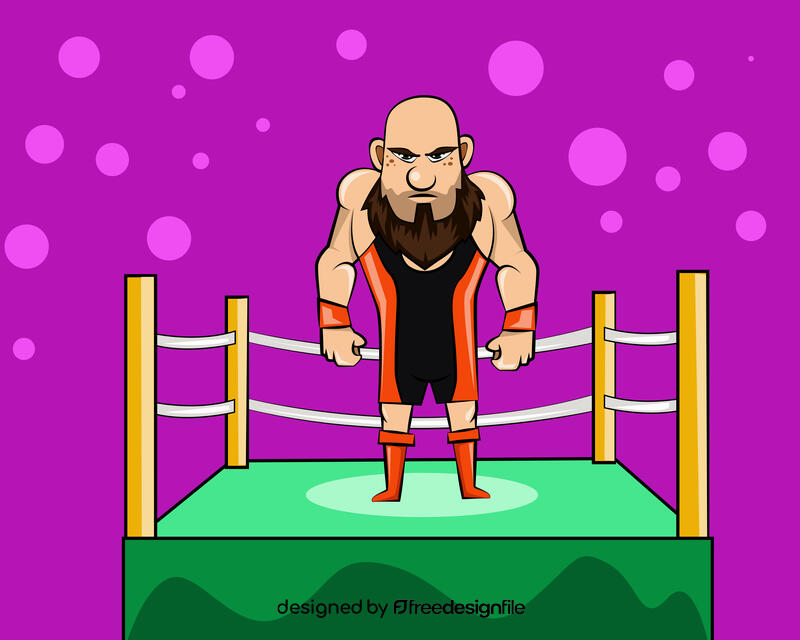 Wrestler vector