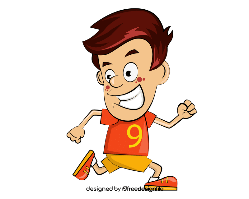 Track and Field Cartoon clipart