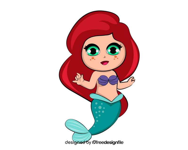 Cute Ariel clipart