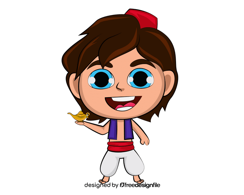 Cute Aladdin clipart