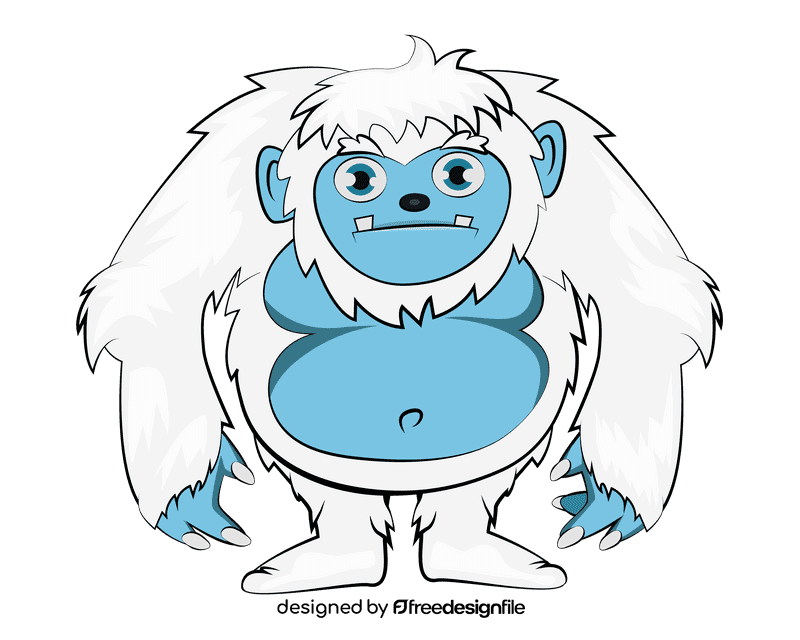 Bigfoot clipart