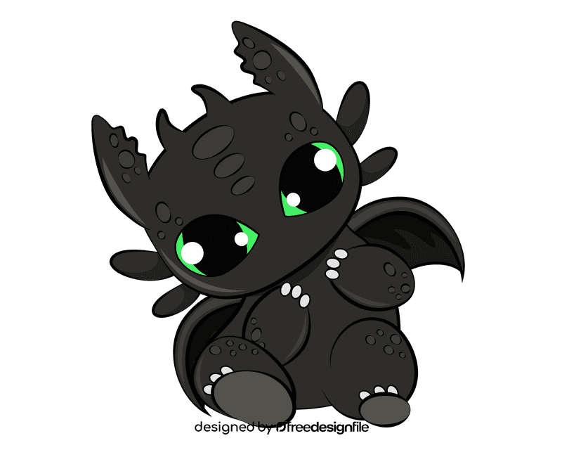 Toothless clipart