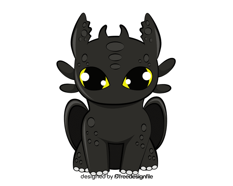 Toothless clipart