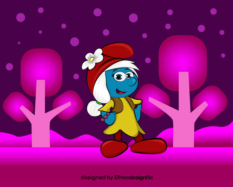 Smurf Willow vector