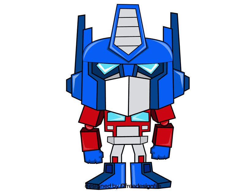 Optimus Prime Transformers clipart