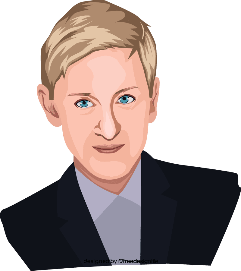 Ellen DeGeneres clipart