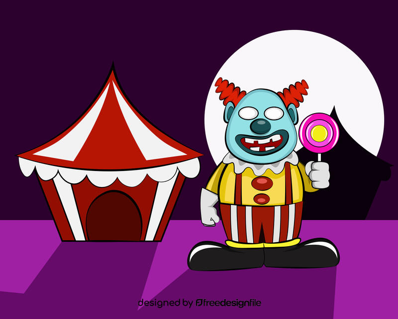 Evil Clown vector