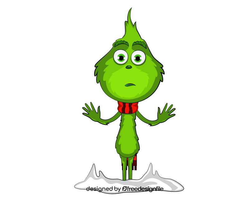 Cute Grinch clipart