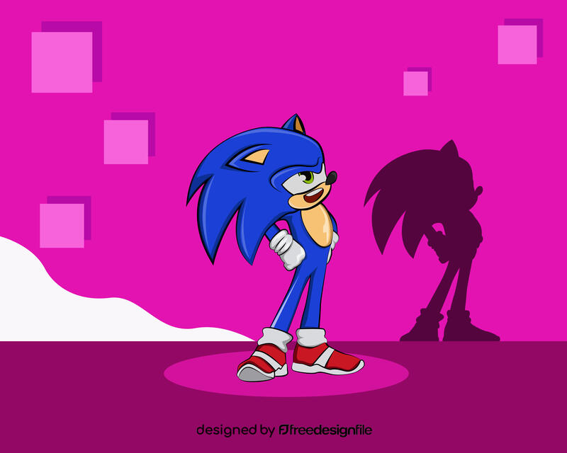 Funny Hedgehog vector