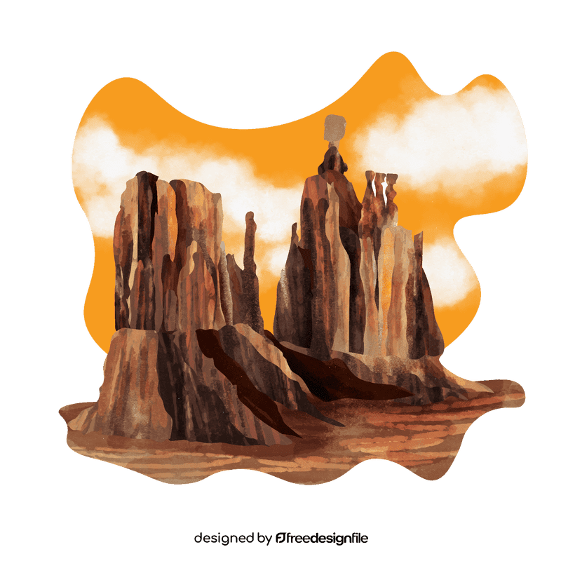 Grand canyon vector