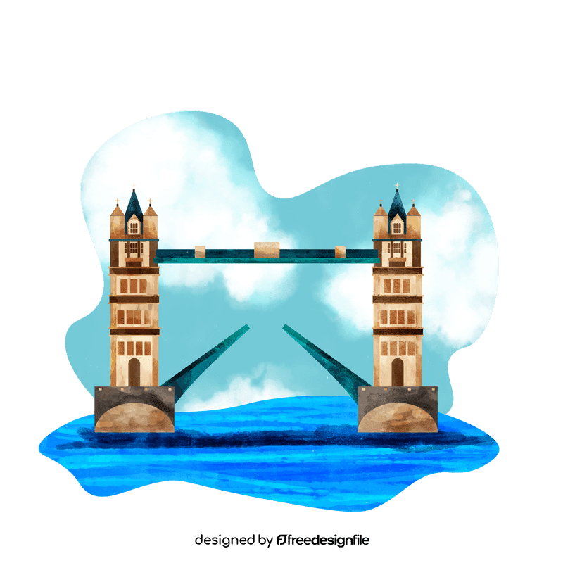 London bridge vector