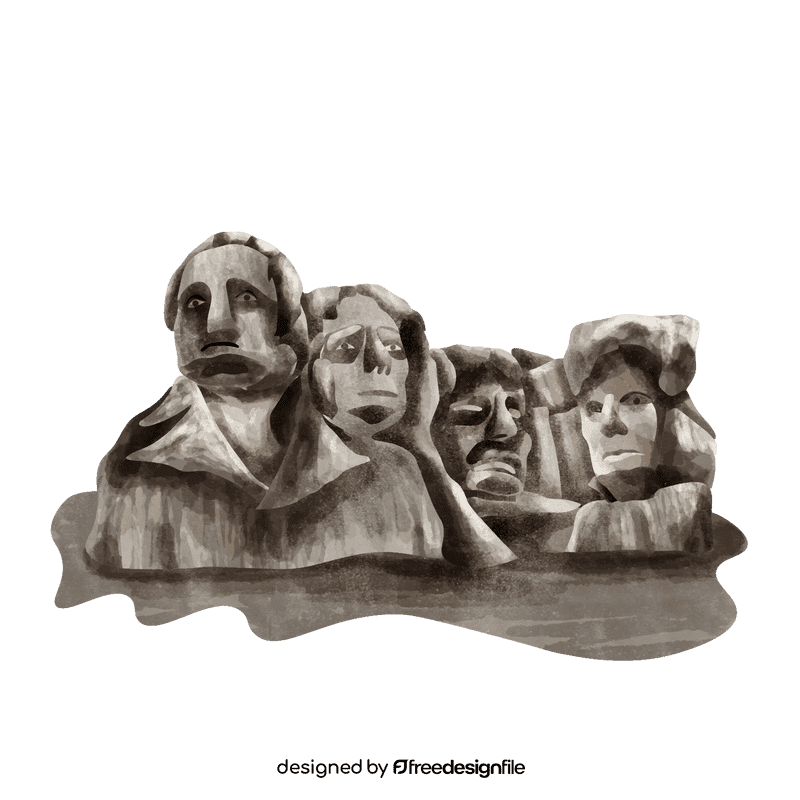 Mt rushmore clipart