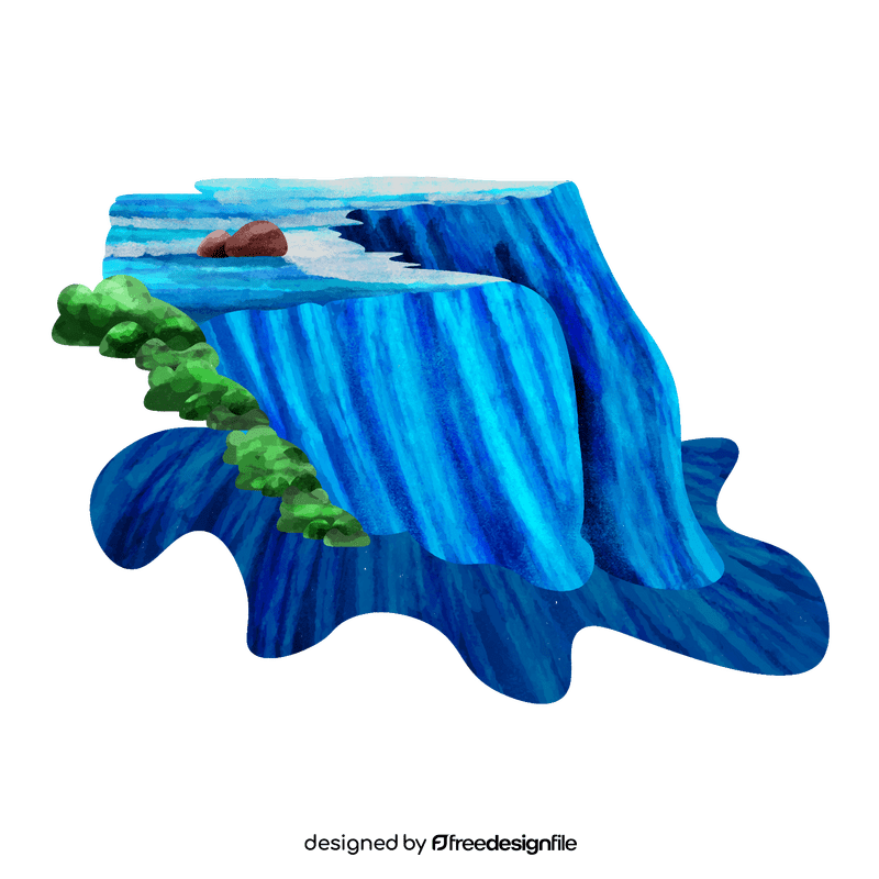 Niagara falls clipart