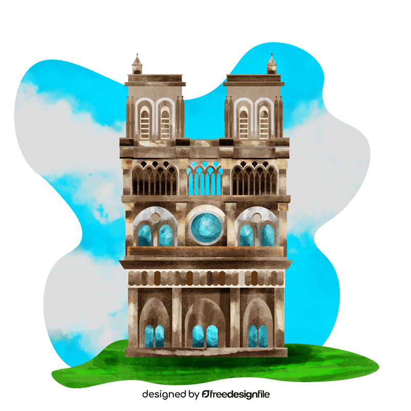 Notre dame vector