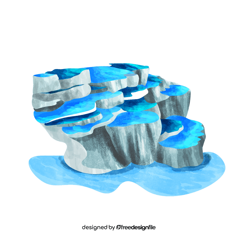 Pamukkale clipart