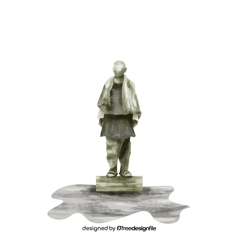 Statue of unity clipart