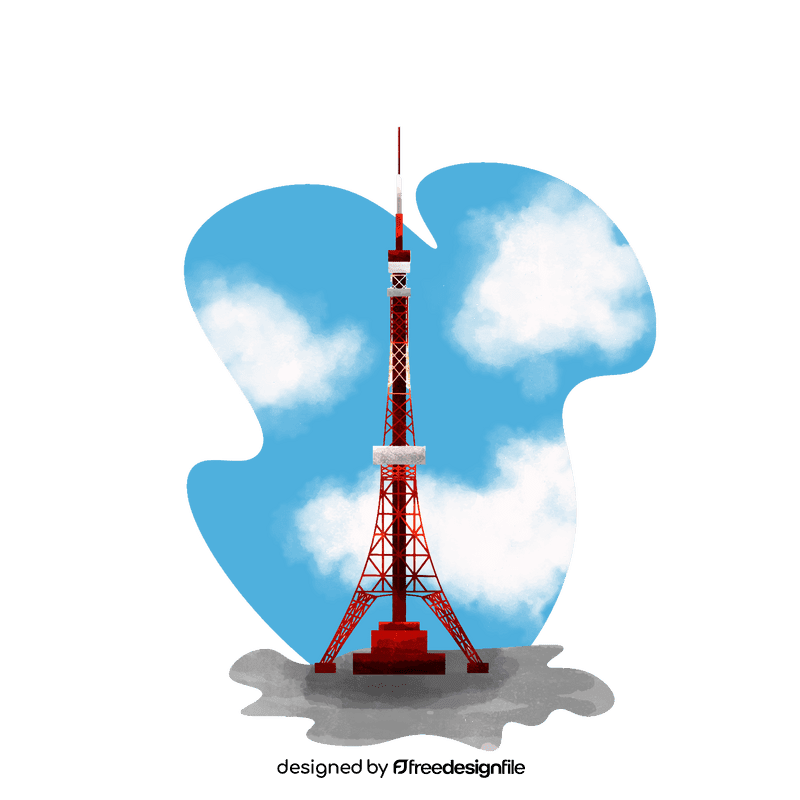 Tokyo tower vector