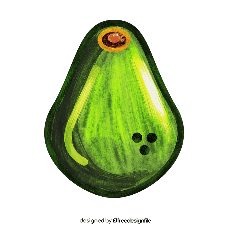 Avocado clipart