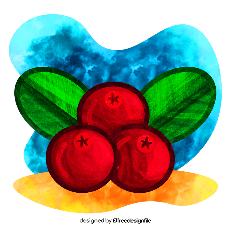 Cranberries vector