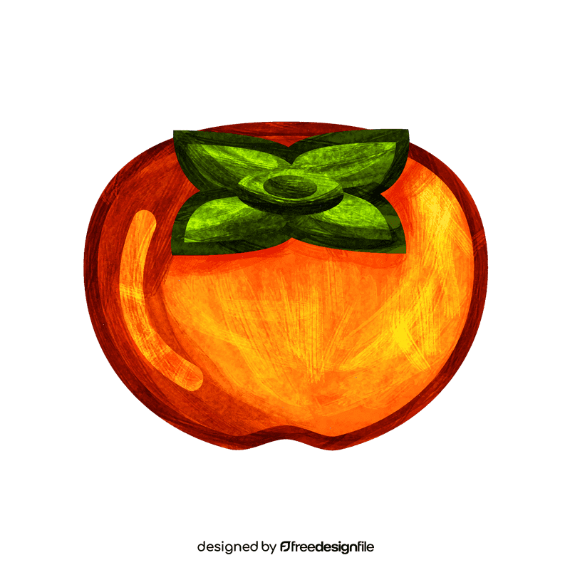 Persimmon clipart