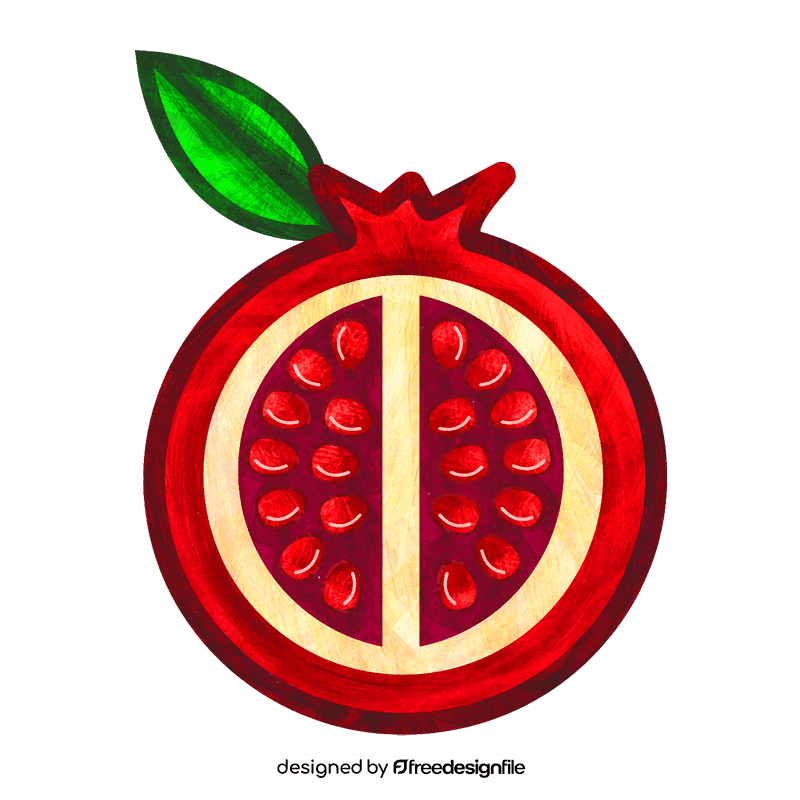 Pomegranete clipart