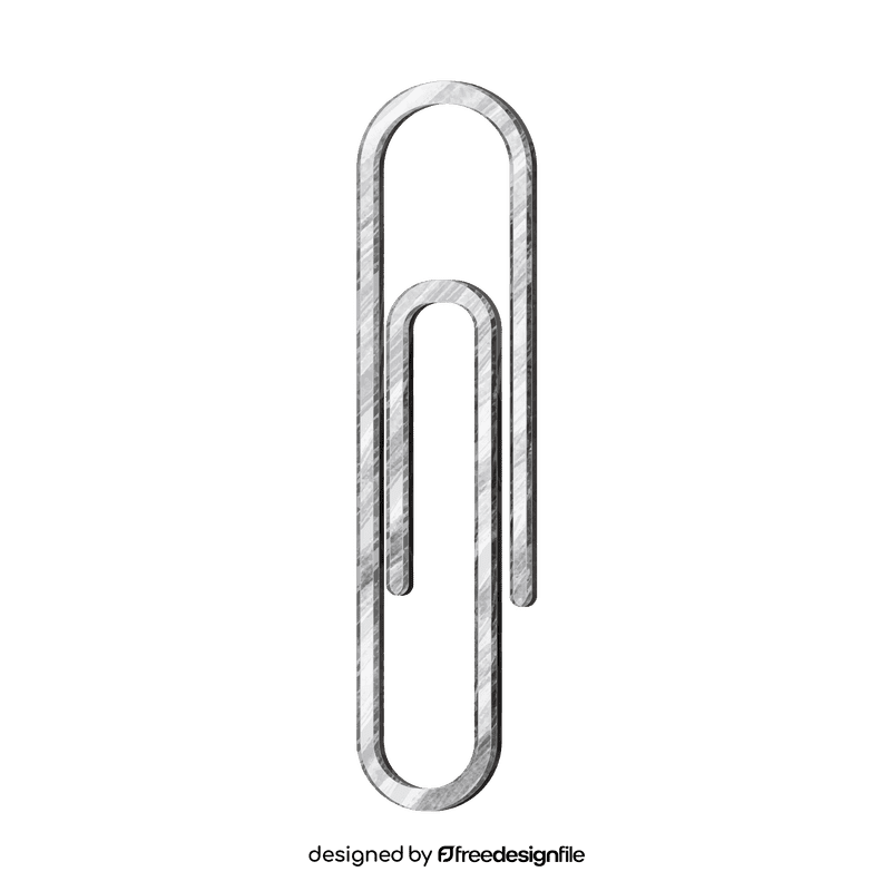 Paper clip clipart