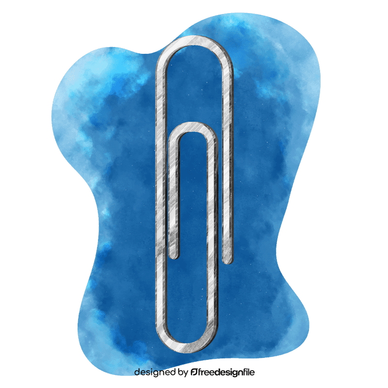 Paper clip vector