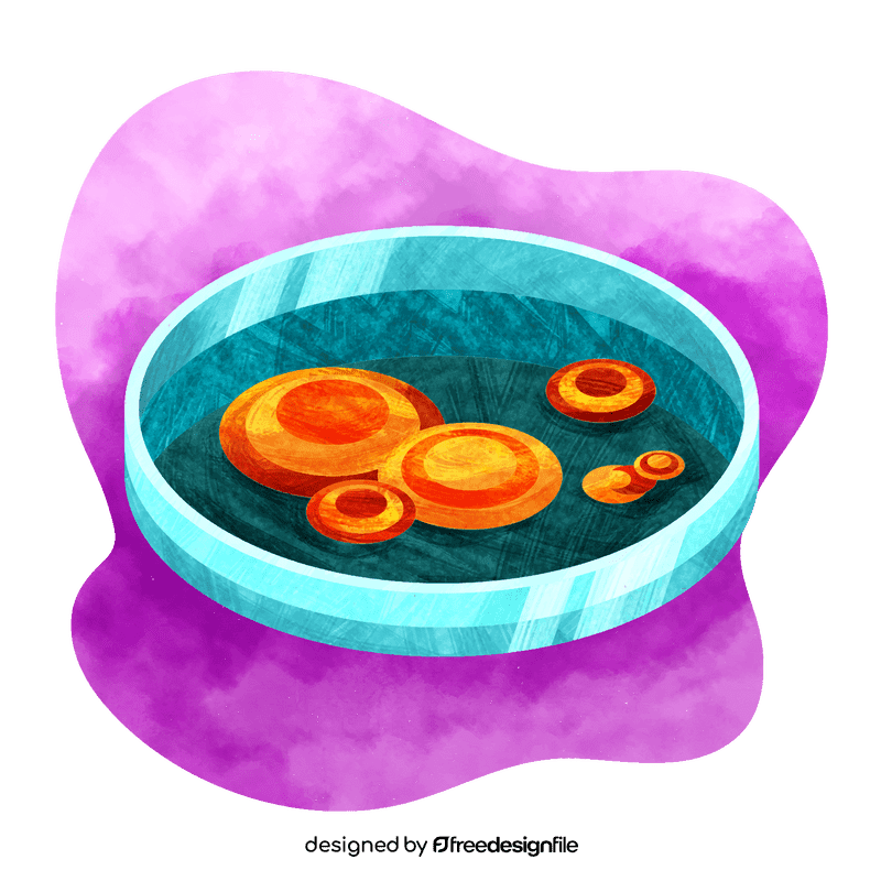 Petri dish vector