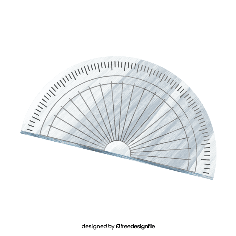 Protractor clipart