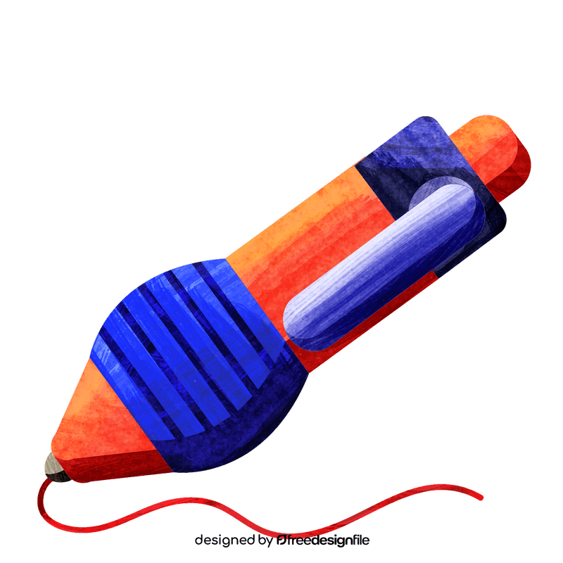 Red pen clipart