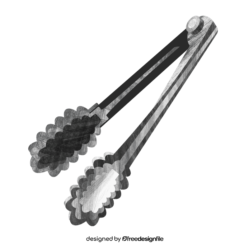 Tongs clipart