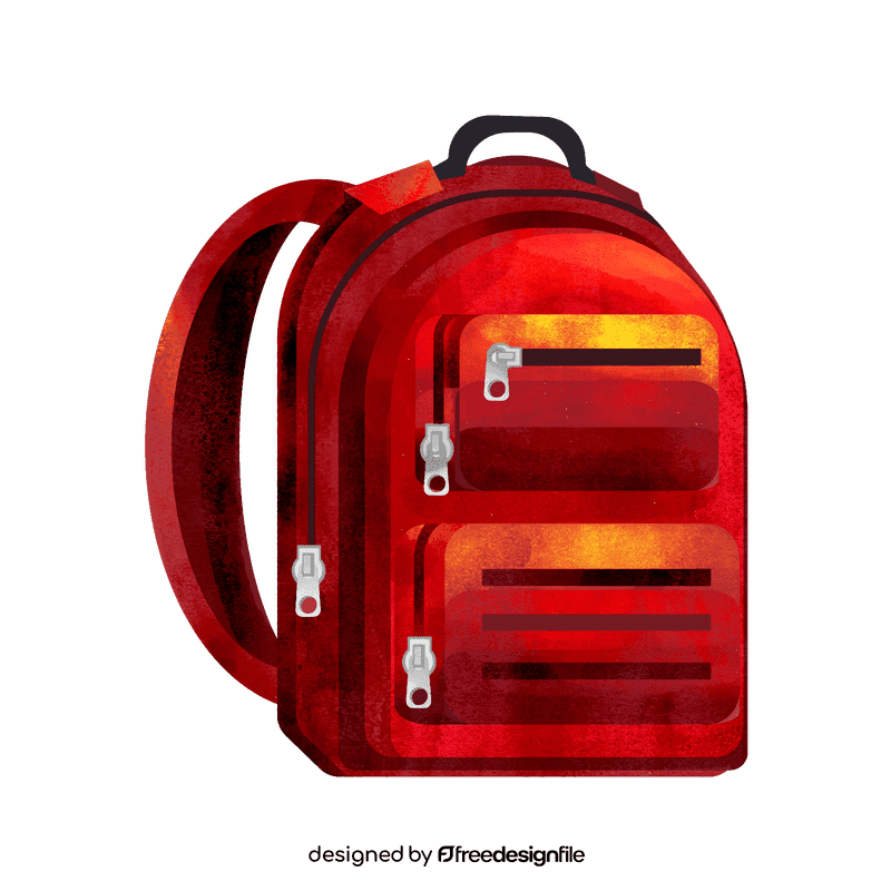 Backpack clipart