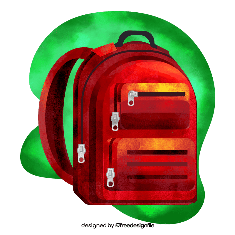 Backpack vector